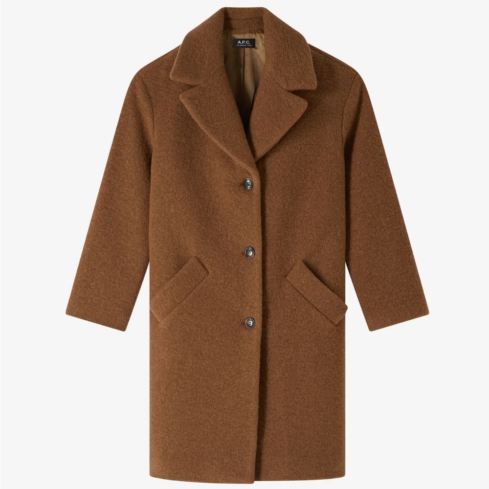A.P.C. Women's Ninon Coat Camel